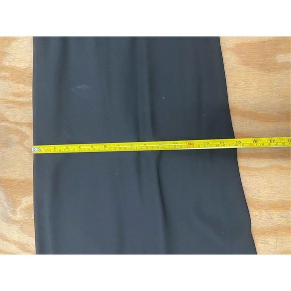 Lenovia USA Lace-Up Back Scoop Neck Spaghetti Straps Slip Dress Black Sz Large - Picture 12 of 14